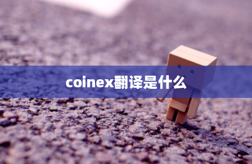 coinex翻译是什么